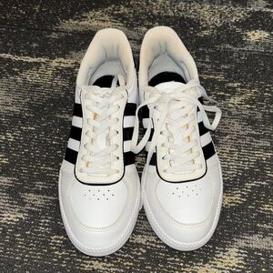 adidas Women's Classic White and Black Sneakers